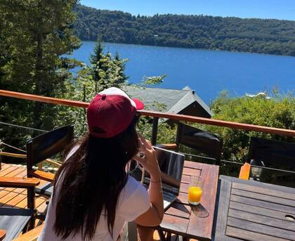 “Creo que esta es mi mejor versión, tengo mi corazón en mi minipyme", expresa Carolina desde Bariloche