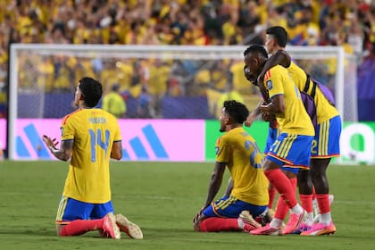 Creyentes. Los jugadores colombianos y el público se esperanzan