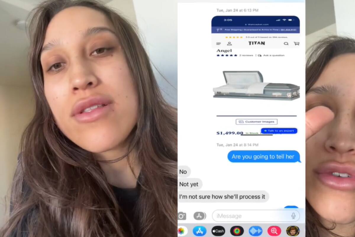 Creyó que su esposo estaba muerto y se llevó una gran sorpresa (Captura video)