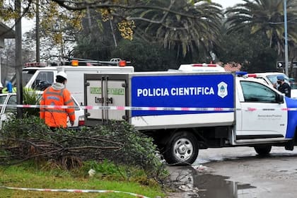 Crimen de una mujer en Miramar