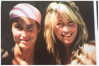 Cris Morena junto a Romina Yan, su hija