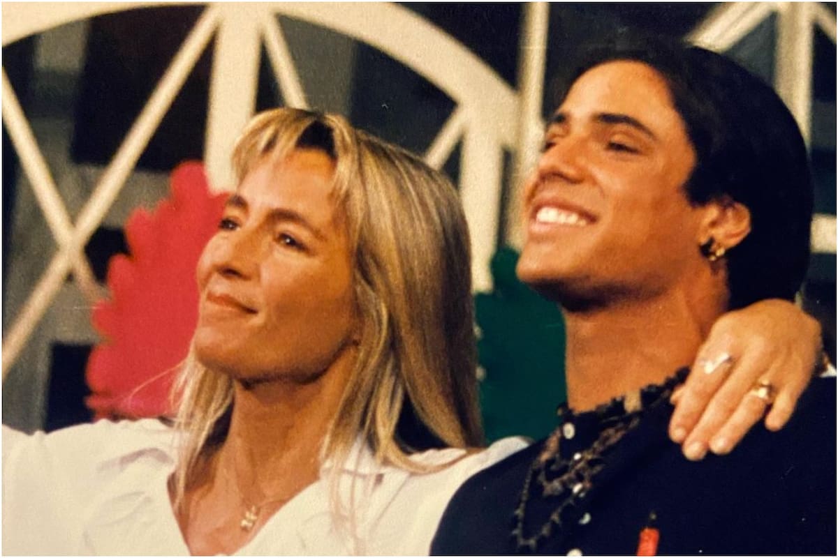 Cris Morena le dedicó un feliz cumpleaños a Luciano Castro con una serie de postales retro