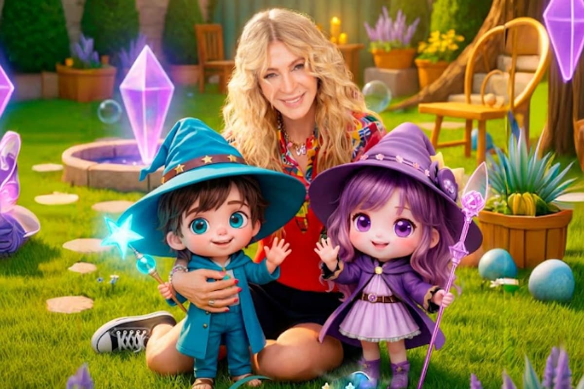 Cris Morena se sumó a la plataforma Wizzy World