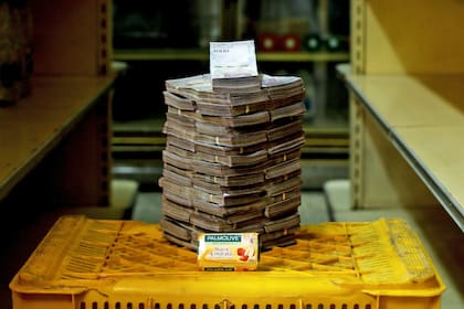 Un jabón: 3.500.000 de bolívares (US$ 0,53)