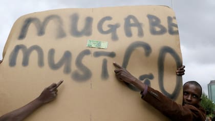 Protestas contra Mugabe