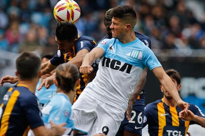 Cristaldo fue titular el pasado domingo, cuando Racing venció a Rosario Central