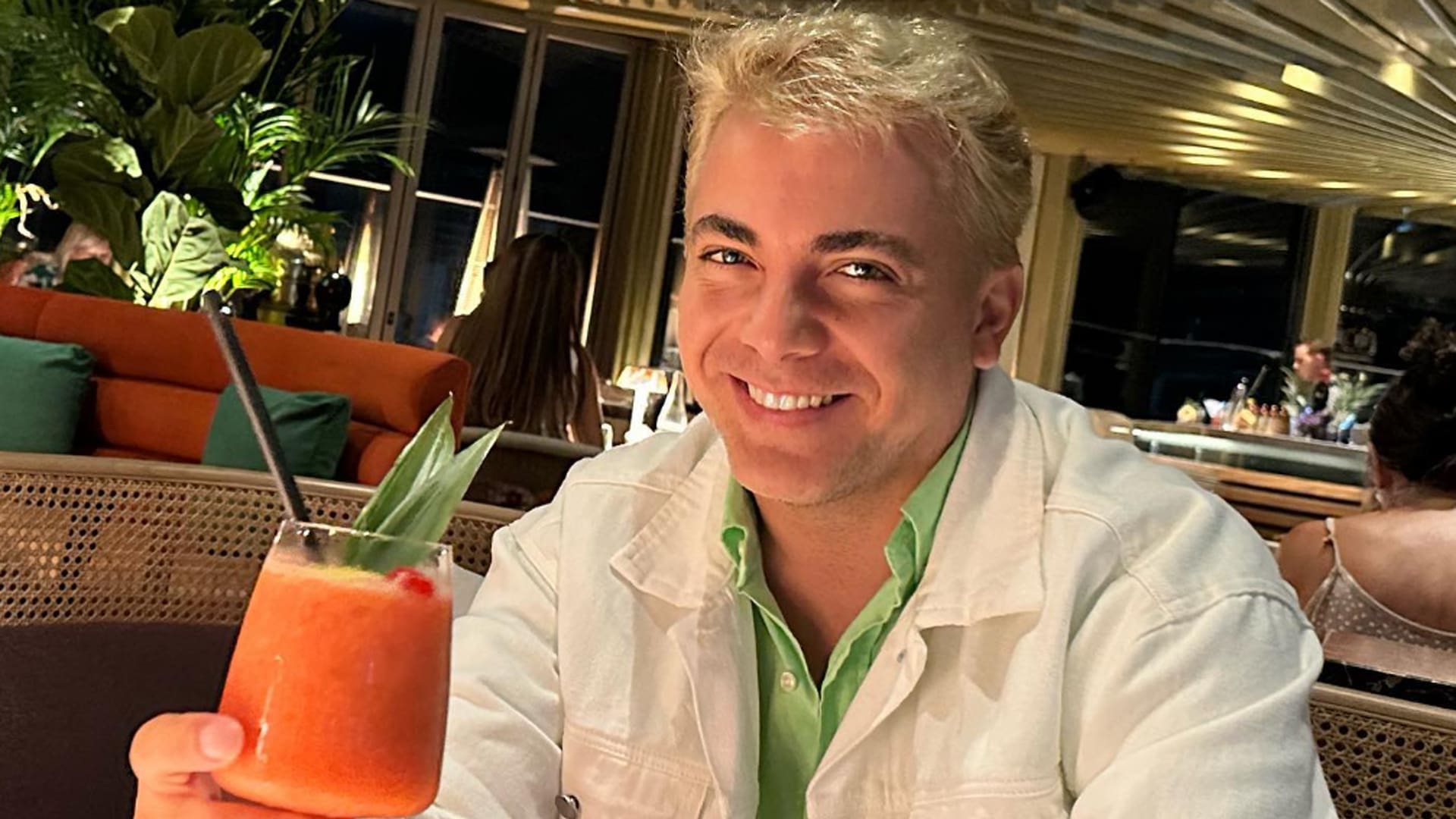 Cristian Castro disfruta de Buenos Aires y planea quedarse por un amor y por un proyecto musical