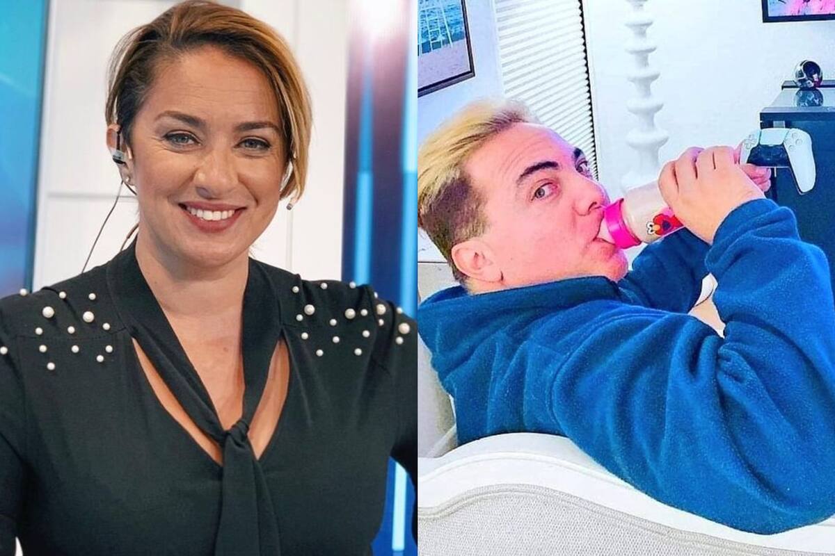 Cristian Castro quiso conquistar a María Julia Oliván, pero la periodista lo rechazó