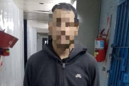 Cristian Damián Noguer, de 34 años, fue detenido luego de presentarse en una clínica y pedir ayuda