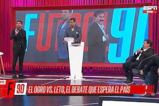 La ironía de Fabbiani que hizo reaccionar a Roberto Leto: "Me haces calentar"