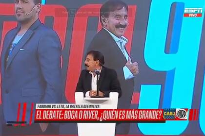 Cristian Fabbiani y Roberto Leto debatieron sobre quién es más grande ¿River o Boca?