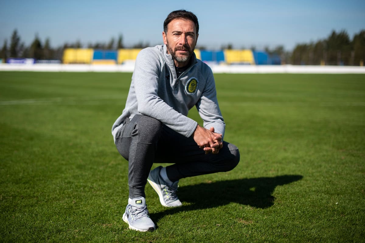 Cristian Kily Gonzalez ex jugador de Rosario Central y técnico de la reserva de dicho club 30-07-19