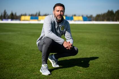 Cristian Kily Gonzalez ex jugador de Rosario Central y técnico de la reserva de dicho club 30-07-19