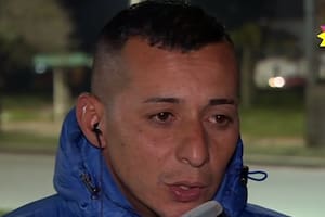 Cristian Paniagua, el árbitro agredido el sábado en Sarandí