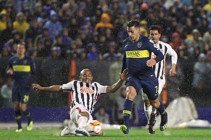 Cristian Pavón, desequilibrante en el ataque de Boca