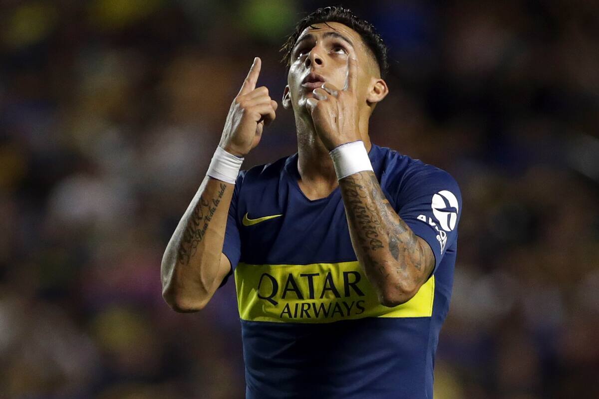 Cristian Pavón se recuperó de un desgarro