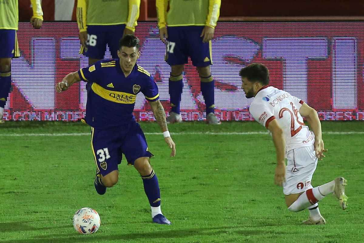 Cristian Pavón volvió a jugar oficialmente para Boca (Foto - ALFIERI MAURO=