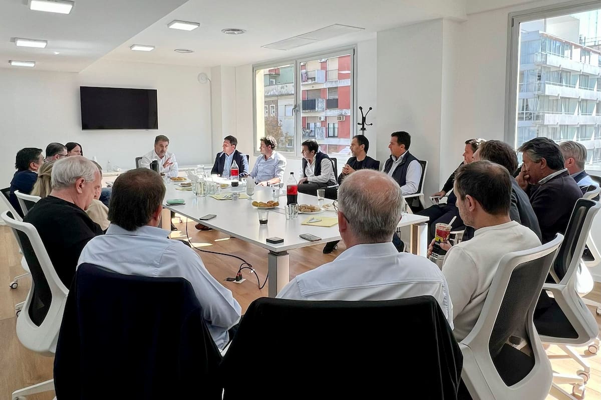 Cristian Ritondo en la última reunión del PRO bonaerense