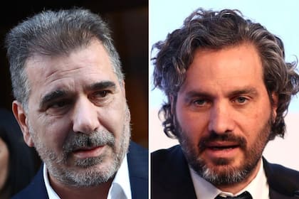 Cristian Ritondo y Santiago Cafiero