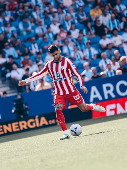 Cristian Romero no completó el partido de Atlético de Madrid, aunque estiman que estará disponible en unos diez días
