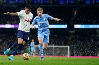 Cristian Romero se consolidó en la defensa de Tottenham, aun habiendo estado ausente en muchos partidos por lesión
