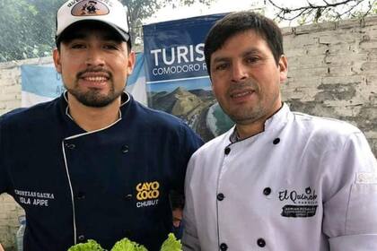 Cristian y Adrián se llevaban bien en la cancha y llevaron ese espíritu de equipo a la participación conjunta en el Campeonato Federal del Asado.