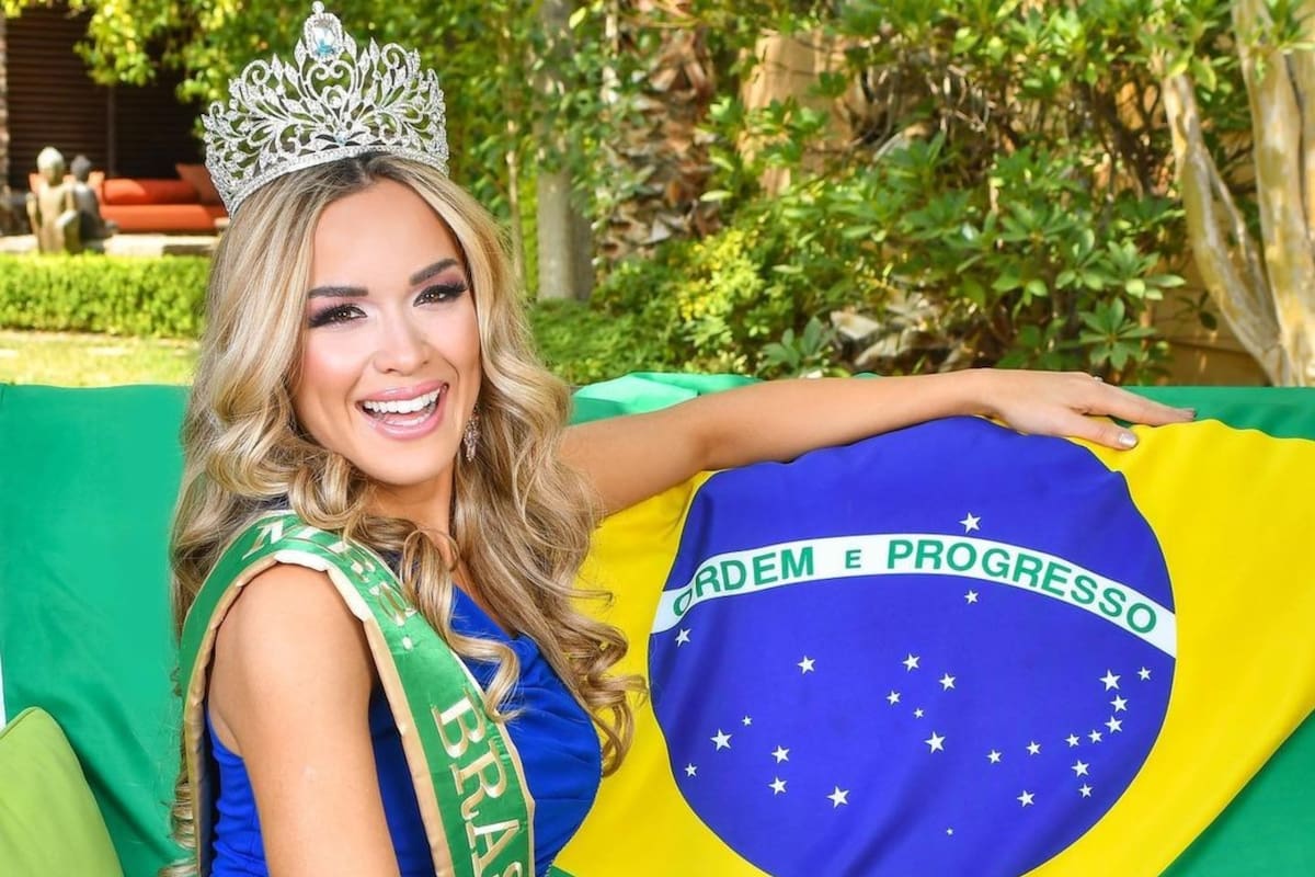 Cristiane Mersch ganó el certamen Miss Brasileira en el año 2020; desde que tiene 7 años que participa de concursos de belleza