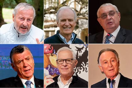 Cristiano Ratazzi; Manuel Tagle; Adelmo Gabbi; Gustavo Weiss; Eduardo Costantini; Mario Grinman