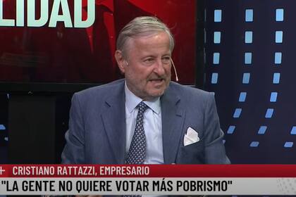 Cristiano Rattazzi advirtió dos años duros para Argentina y explicó que, a su entender, hay que llevar adelante una política de convertivilidad