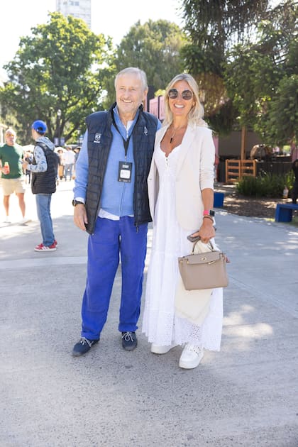 Cristiano Rattazzi y Gabriela Castellani.