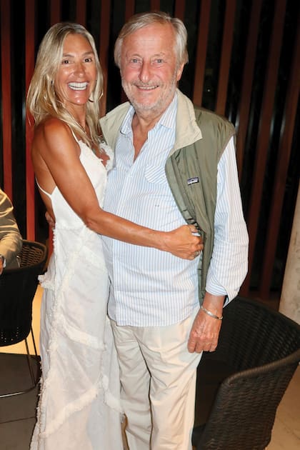 Cristiano Rattazzi y su pareja, Gabriela Castellani.