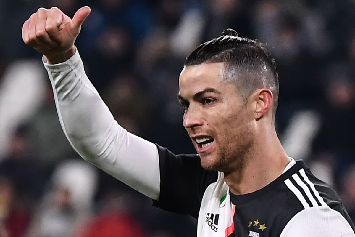 Cristiano Ronaldo abrió la cuenta para Juventus en el duelo contra Parma