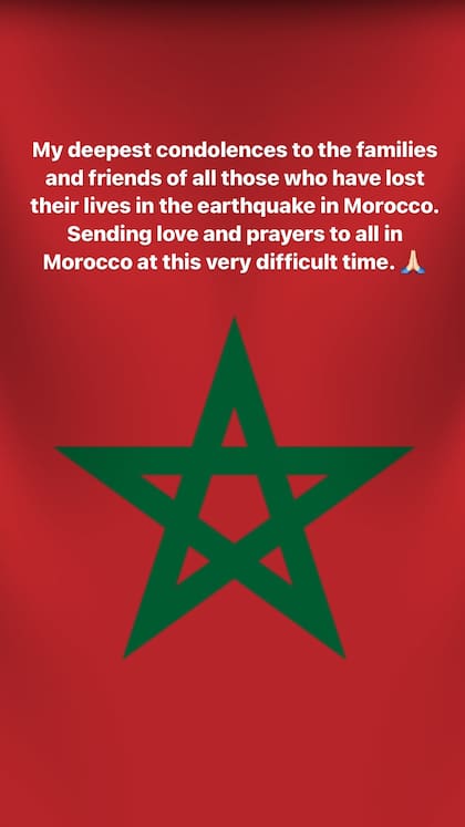 Cristiano Ronaldo compartió un mensaje para las víctimas de Marruecos