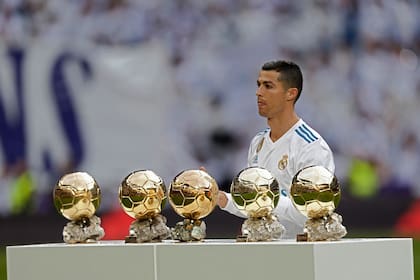 Cristiano Ronaldo cuenta con cinco Balones de Oro