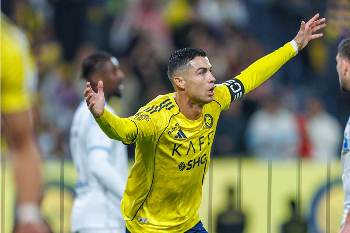 Cristiano Ronaldo decidio no jugar hoy en el partido entre Al Riyadh - Al Nassr