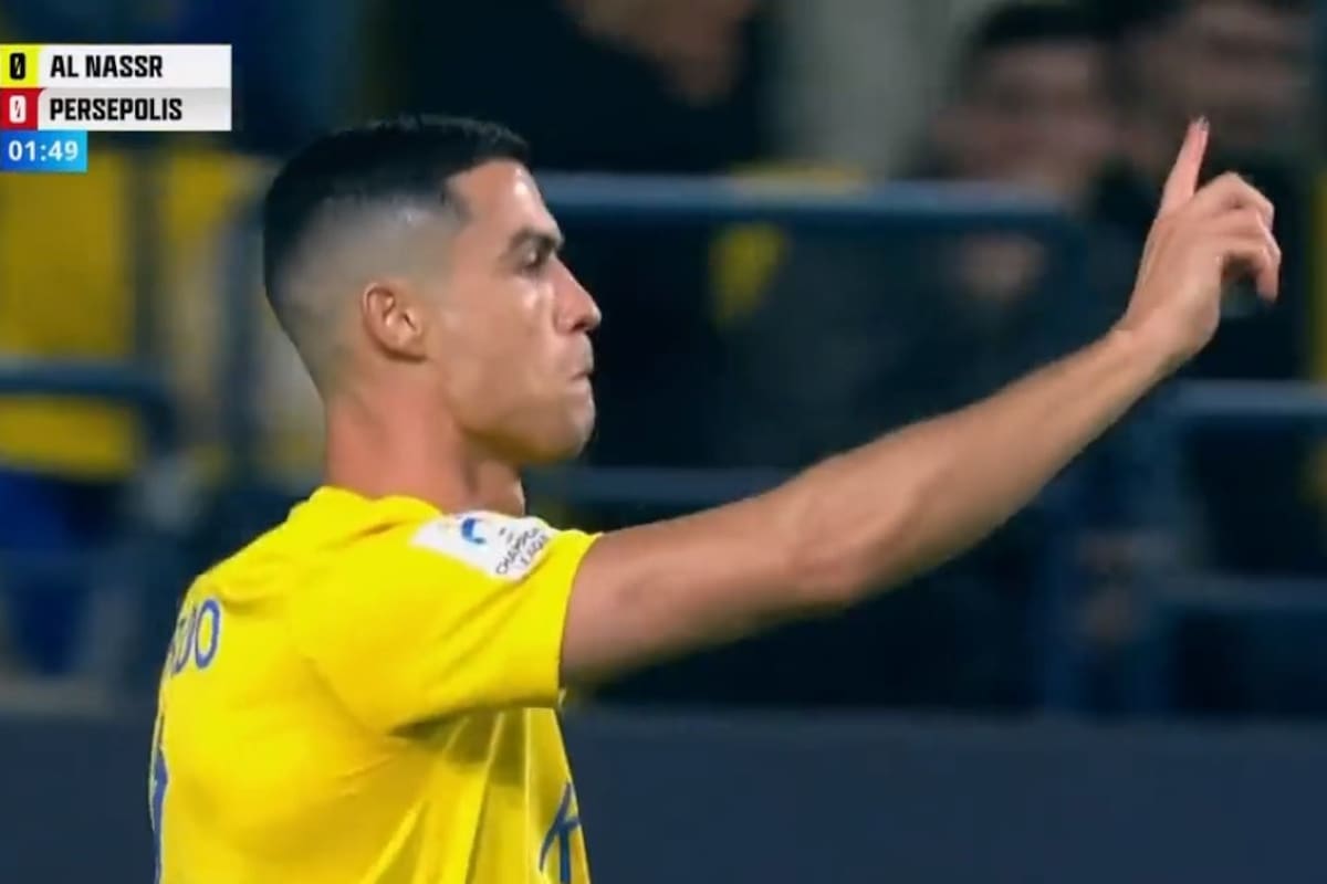 Cristiano Ronaldo dice que no fue penal el que le cometieron en Al Nassr