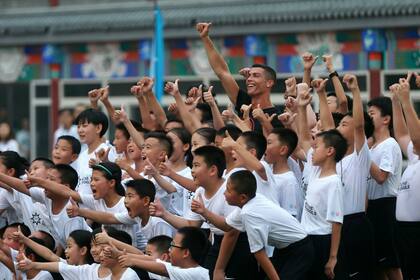 Cristiano Ronaldo en Pekín: la atracción de un número 1