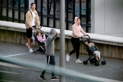 Cristiano Ronaldo pasa los días en Portugal junto a su familia
