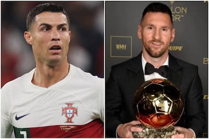 La reacción de Cristiano Ronaldo ante el octavo Balón de Oro de Lionel  Messi - LA NACION