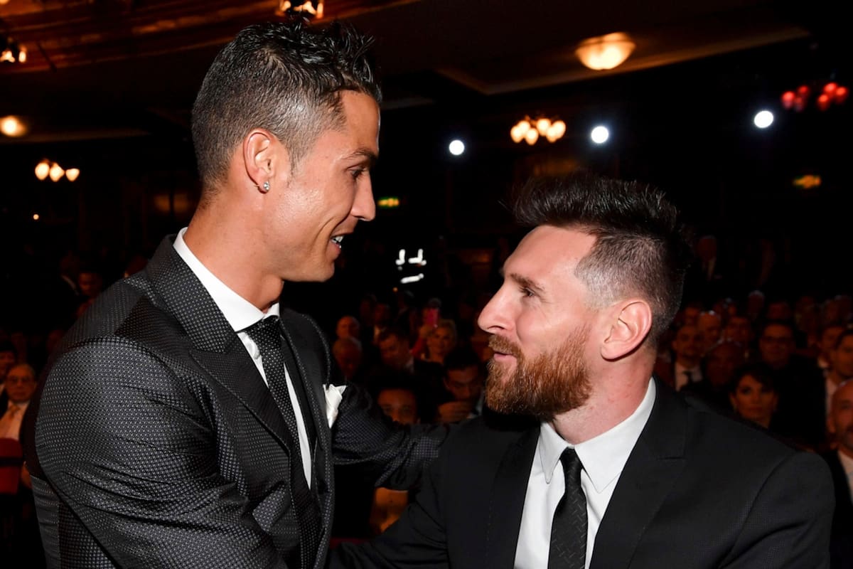 Cristiano Ronaldo le envió su apoyo a Lionel Messi tras el posteo por la muerte de su padre
