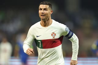 El pifie de la AFA: pusieron la imagen de Cristiano Ronaldo en una entrada del ascenso