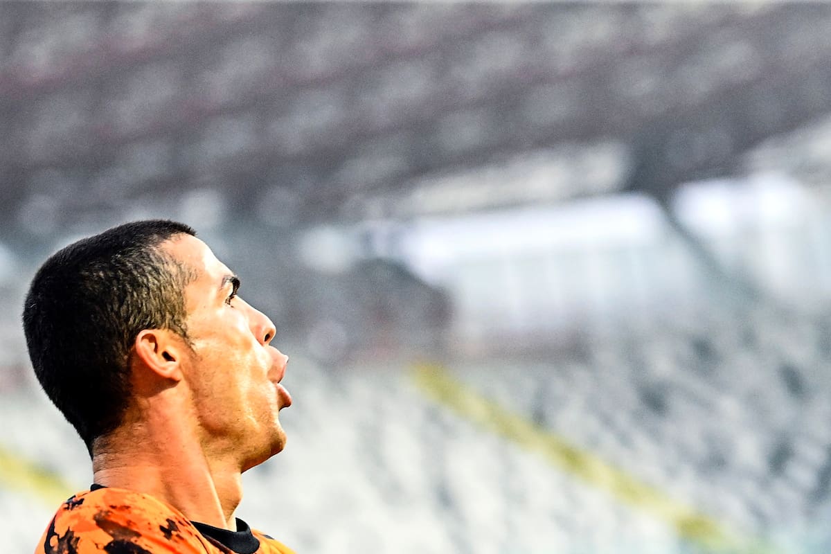 Cristiano Ronaldo recargado: después de la cuarentena por Covid, volvió a Juventus y al minuto festejó su gol