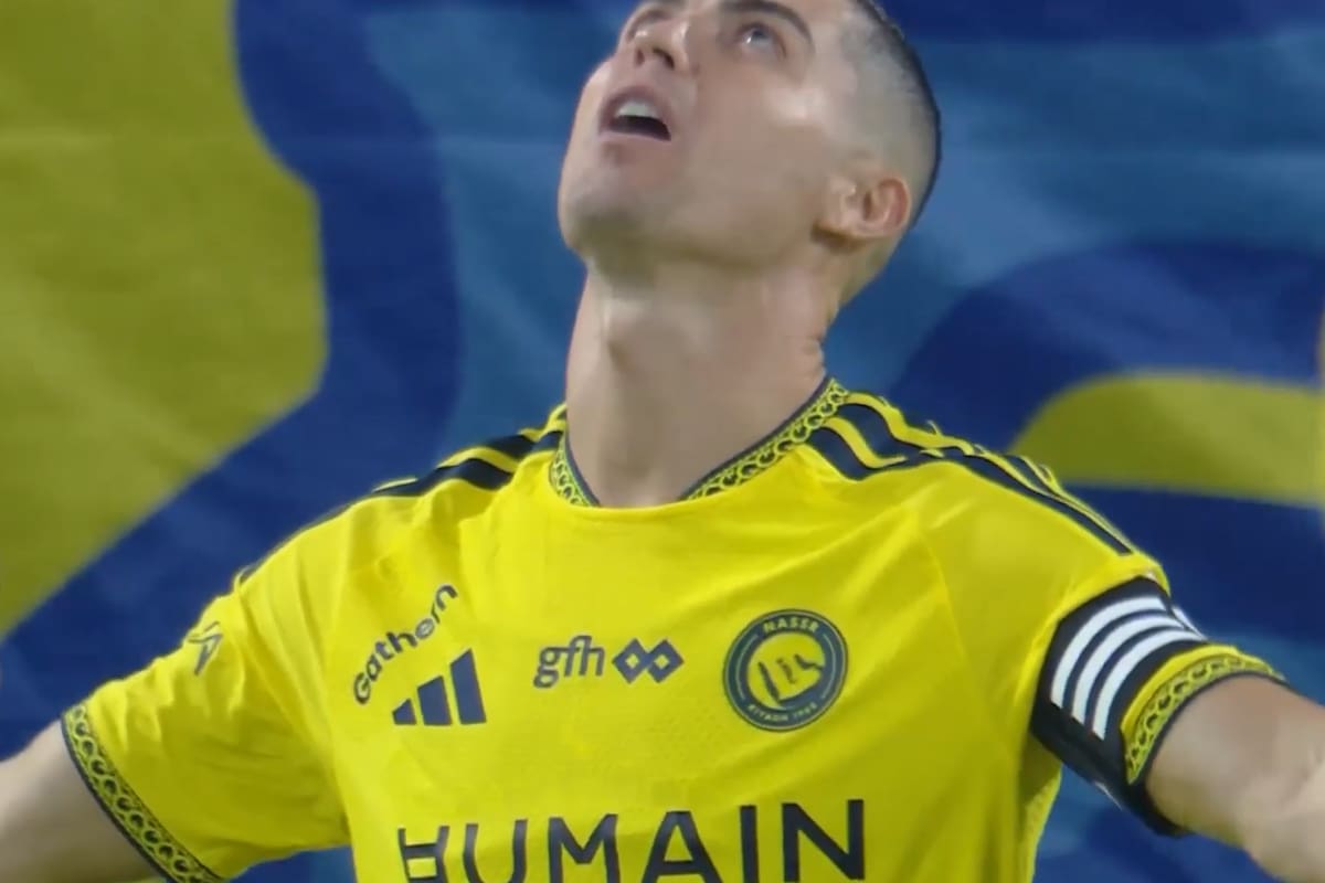 Cristiano Ronaldo se lamenta tras el gol y el penal errados