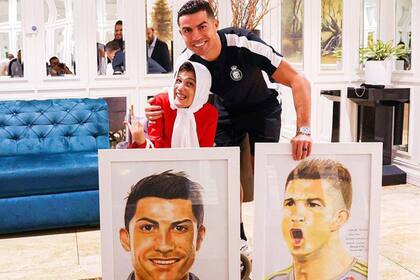 Cristiano Ronaldo viajó a Irán los días 18 y 19 de septiembre para jugar con su equipo árabe