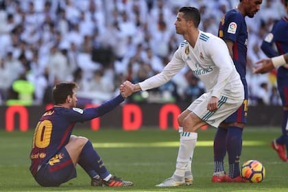 Cristiano Ronaldo y Messi