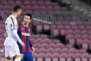 Cristiano Ronaldo y Lionel Messi.