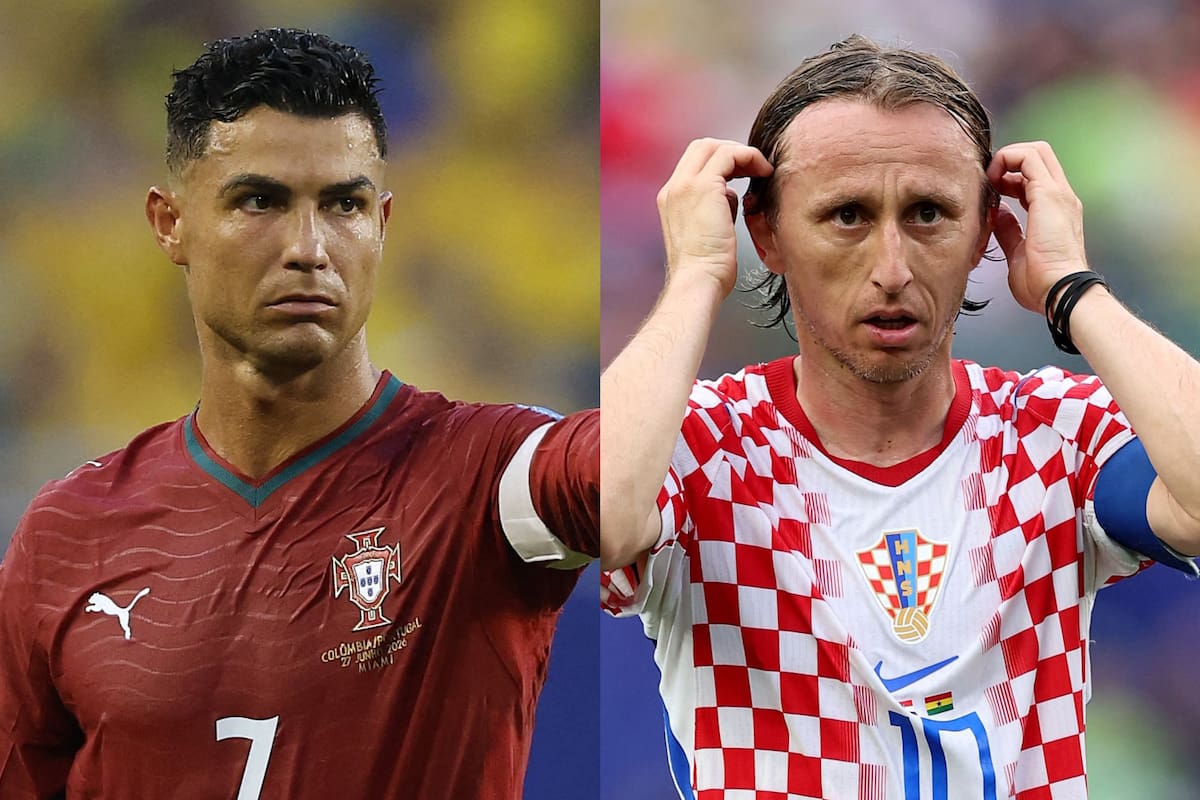 Cristiano Ronaldo y Luka Modric, una de las dos leyendas se despedirá el Mundial 2026