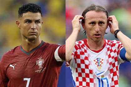 Cristiano Ronaldo y Luka Modric, una leyenda se despide el Mundial 2026 este jueves