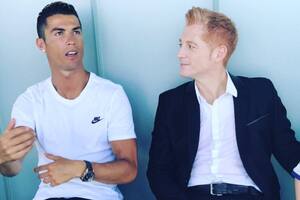 Cristiano Ronaldo y Martín Liberman