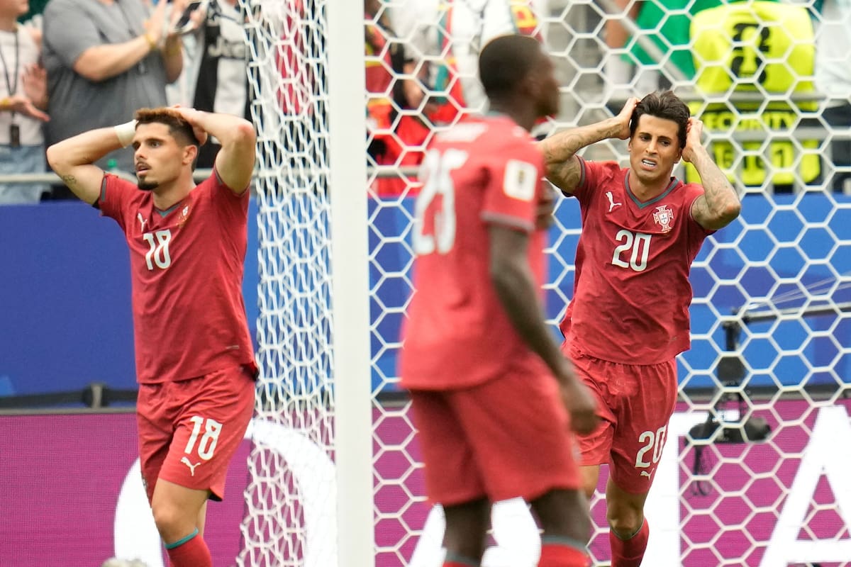 Cristiano Ronaldo y Portugal se duermen y Congo saca empate 1-1 en el Mundial